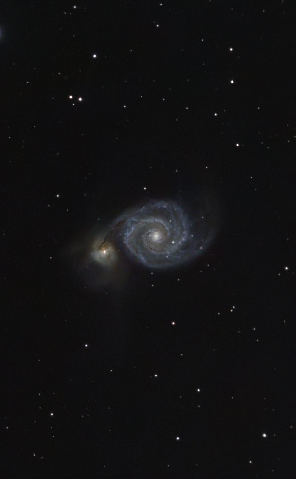 M51, Lucky imaging with the SeeStar
